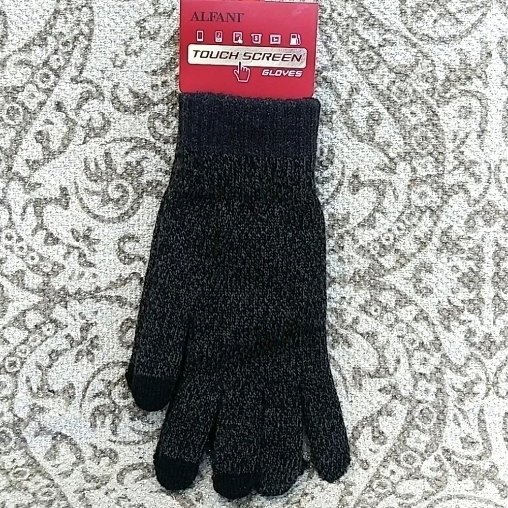 Alfani Touch Screen Knit Gloves